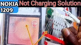 Nokia 1209 Not Charging Solution |all Nokia mobile not charging solution