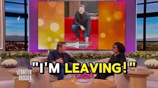 Blake Shelton Storms Off Jennifer Hudson's Show After Heated Confrontation.