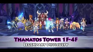Thanatos Tower Legendary Mode 1F-4F (Tank POV)