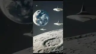 Alien bases on the Moon #ufophenomena #uaps #space
