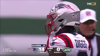 Stefon Diggs - Highlights - New England Patriots @ New York Jets - NFL Week 17 2025