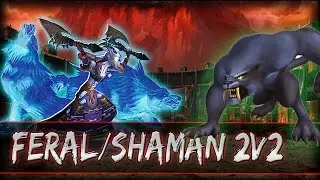 WoW WoD | Druid PvP | Feral/Enhancament Shaman 2v2 [Patch 6.0.3]