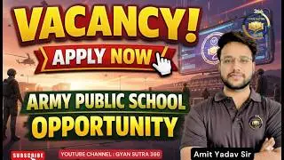 APS Vacancy 2026 Notification Out 🔥 Army Public School Recruitment | Salary, Eligibility.