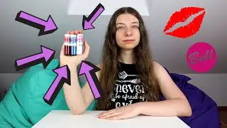 TEST - pomadki zmieniające kolor!