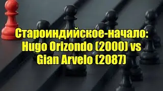 Староиндийское-начало: Hugo Orizondo (2000) vs Gian Arvelo (2087)