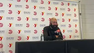 Генеральный менеджер «Атланта Хоукс» Онси Салех доступен для СМИ 26 сентября 2025 г.