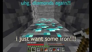 pov: your strip mining for iron... (CRAZY ending!)