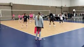 2026 Crossfire Volleyball 14-1's vs Volt Set 2