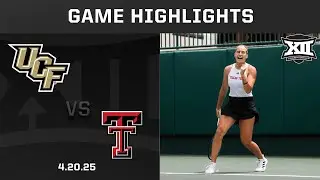 UCF vs. Texas Tech Highlights | 2025 Big 12 Women's Tennis Championship Match