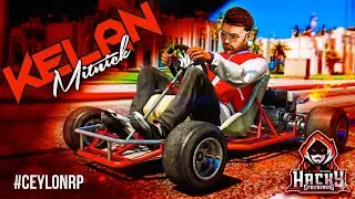 White Widow GO CART රේස් පදිමු Kelan Mitnick Ceylonrp