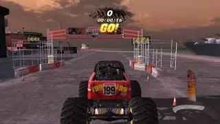 Monster Jam 2007 The Game - Southern Pier Time Trials in 37.30
