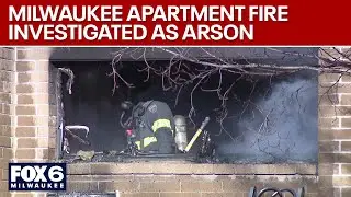 MPD investigating apartment building fire as arson | FOX6 News Milwaukee