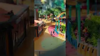 Nickelodeon Universe Mall of America Tilt-Shift Timelapse