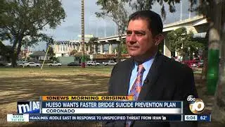 Senator's bill would speed up Coronado Bridge suicide prevention project