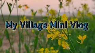 Village Life Vibes &mdash; A Day in My Village Mini Vlog⚡ Real Village Life &mdash; Unfiltered Moments | Mini