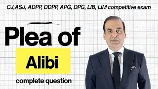 Plea of Alibi , Article 24(1) QSO 1984.