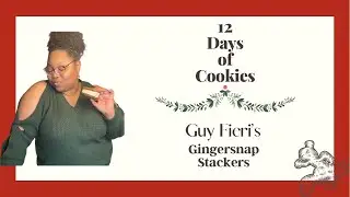 Food Network's 12 Days of Christmas Cookies: Guy Fieri's Gingersnap Stackers