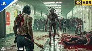 THE WALKING DEAD LOOKS SCARY IN HOSPITAL (PS5) Immersive Realistic ULTRA Graphics (4K 60FPS HDR)