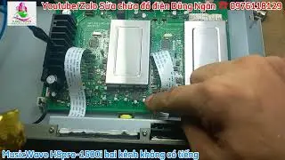 Sửa chữa micro không dây #MusicWave #HSpro_1500i hai kênh không có tiếng, lỗi không quá phức tạp