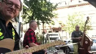ROCKABILLY JAM in Freiburg, Vinothek Agora @TitusWaldenfelsOfficial