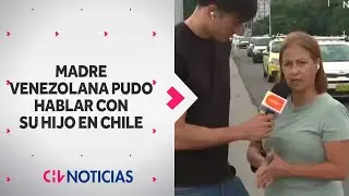 EMOTIVO DESPACHO: Madre venezolana pudo contactarse con su hijo en Chile en despacho con Roberto Cox