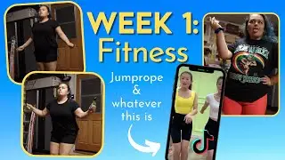 Week 1: Fitness &ndash; jumprope & THAT viral TikTok ab dance | MONTH OF CHALLENGES