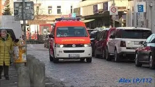 [Vom Dachstuhlbrand in Kiel-Gaarden zum parallel Einsatz Kellerbrand] Berufsfeuerwehr Kiel HW