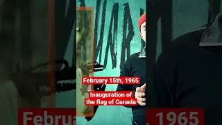 Maple Leaf & National Flag of Canada Day | Today in History - February 15th