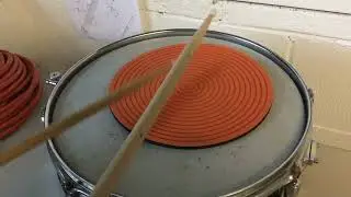 Sambafrog Samba Batucada Snare Patterns 1, 2 & 3  (side view)