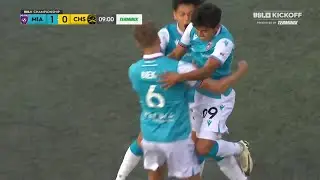 Allen Gavilanes with a Goal vs. Charleston Battery