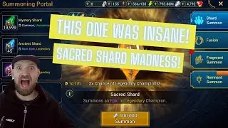 37 Sacred Shard Pull! | This One Was Insane! | Legendaries | Free To Play | Raid: Shadow Legends