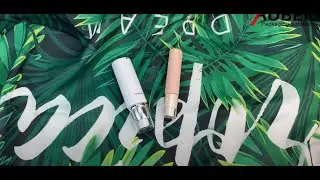 Auber Airless Tubes Cosmetic With Transparent Pump Caps