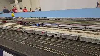 Norfolk Southern leads Amtrak Crescent Train 20 (N Scale) 