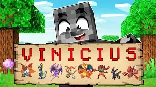 Só Pode Capturar Pokémon com as Letras do NOME VERDADEIRO SECRETO no Pixelmon no Minecraft!