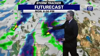 Storm Tracker Forecast - Gusty Wind With Light Snow And Rain Showers Tonight And Tuesday