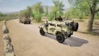 Тигр против БРДМ в SQUAD 9.0