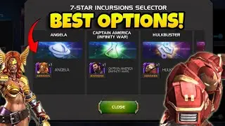 BEST OPTIONS IN 7 STAR INCURSIONS SELECTOR!😍 | MCOC
