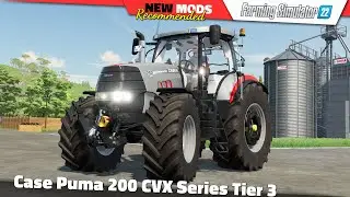 FS22 | Case Puma 200 CVX Series Tier 3 &mdash; Обзор новых модов для Farming Simulator 22 2K60