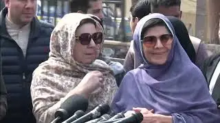 Islamabad: Former Prime Minister Imran Khan's Sister Aleema Khan Complete Media Talk
