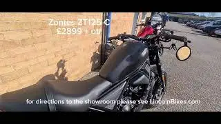 Zontes ZT125-C Cruiser intro Video by Fin at Lincoln Bikes