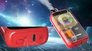 Veiik Space Cloud disposable vape with LCD screen 30000 puffs big puffs