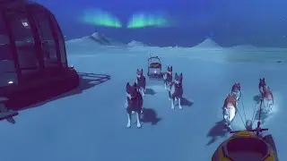 A Chill Literally & Relaxing Dog Sled Exploration Game! | ARCTICO |