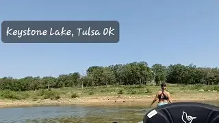 REUNITED- Back In My KAYAK!!! Kayaking & Swimming At Keystone Lake