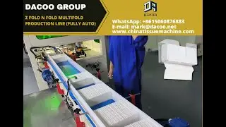 Multifold Z Fold N Fold Hand Towel Machine with Auto Transfer