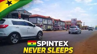 Life on Spintex Road &mdash; Walking Among Everyday Hustle 🇬🇭🔥