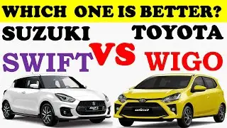 The New Suzuki SWIFT Vs Toyota Wigo | Best Car Comparison