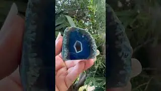 Blue agate - Emotional balance, stress relief #spiritualjourney #higherconsciousness #crystals