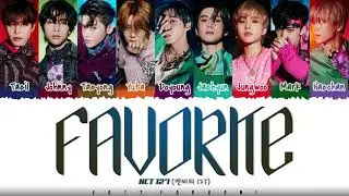 NCT 127  - 'FAVORITE' (Vampire) Lyrics [Color Coded_Han_Rom_Eng]