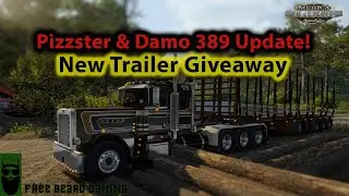 Обновления Pizzster 389 | Раздача MAS Chain Floor | American Truck Simulator