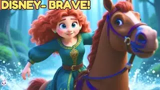 Merida's Wild Ride I Merida’s Ride Into the Cursed Loch I A Magical Horse Led Merida Into the Water